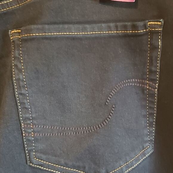 New levi  Strauss Signature  gold simply stretch mid rise skinny jeans 26M 38x30 - Picture 6 of 16